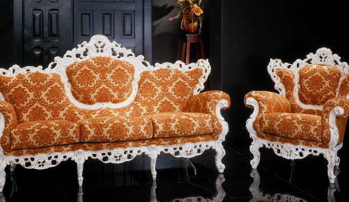 Кресло в стиле барокко LUD 2112